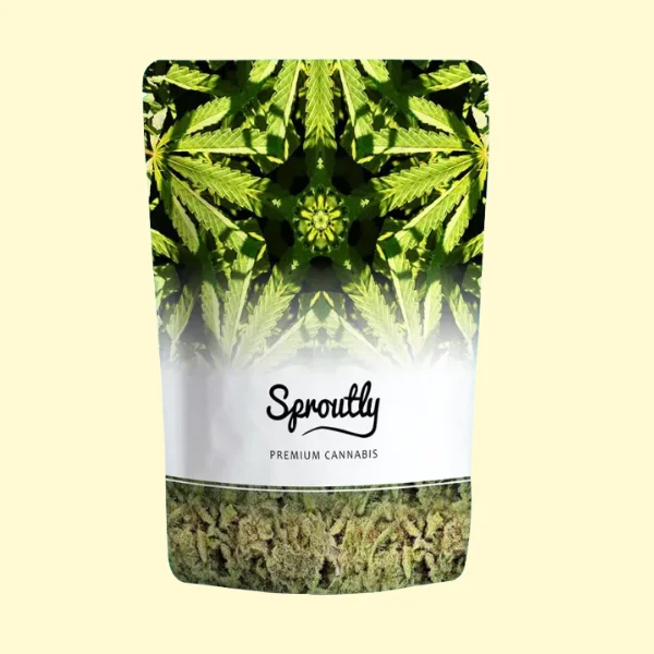 Custom Printed 5x8x 3" Mylar Bags (1/2 oz)